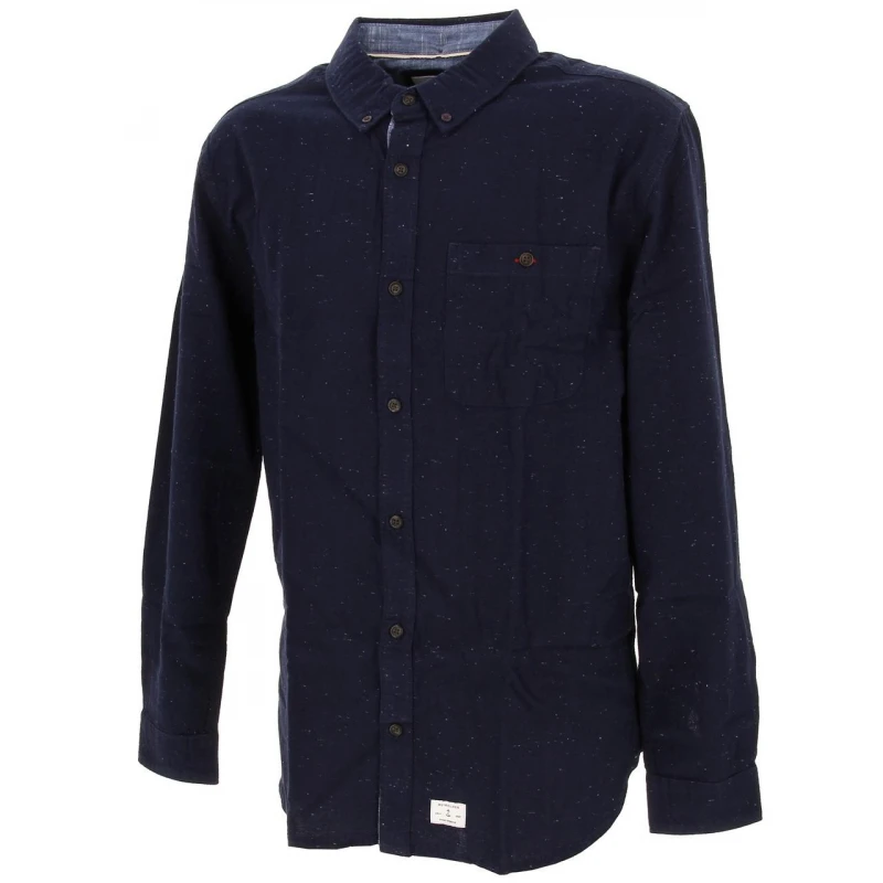 Chemise Manches Longues Belambro Bleu Homme - Quiksilver 3 Chemise Manches Longues Belambro Bleu Homme - Quiksilver