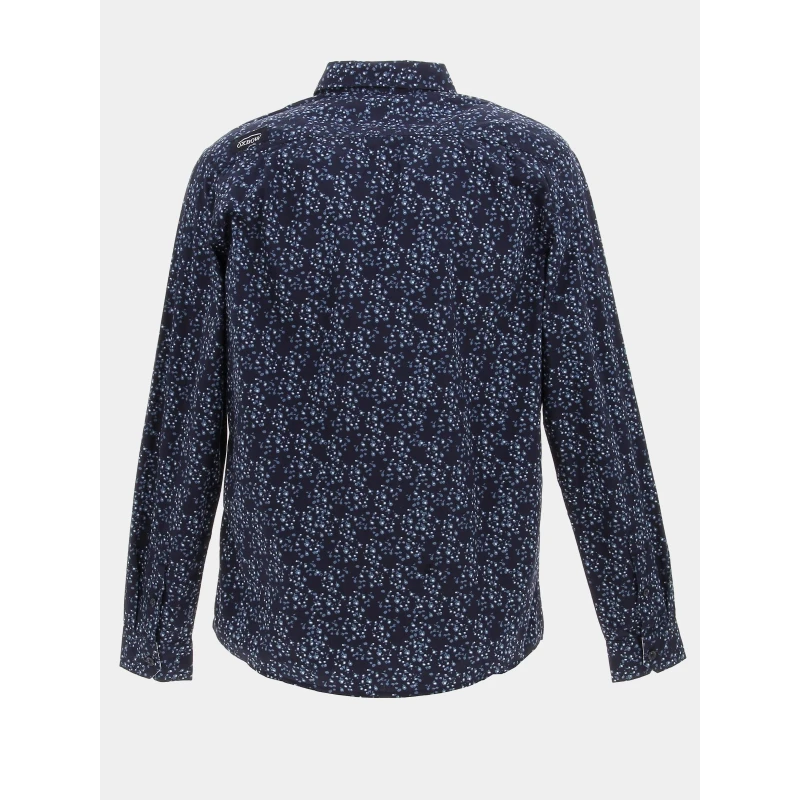 Chemise Manches Longues Bleu Marine Homme - Oxbow 5 Chemise Manches Longues Bleu Marine Homme - Oxbow – Image 3