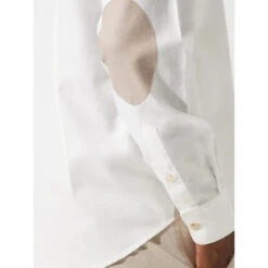 Chemise Manches Longues Janis Blanc Homme - Izac -TEDDY Vetements Magasin chemise manches longues janis blanc homme izac 3