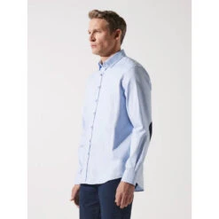 Chemise Manches Longues Janis Ciel Bleu Homme - Izac -TEDDY Vetements Magasin chemise manches longues janis ciel bleu homme izac 2