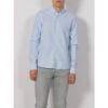 Chemise Manches Longues Oxford Bleu Clair Homme - Calvin Klein 1 Chemise Manches Longues Oxford Bleu Clair Homme - Calvin Klein -TEDDY Vetements Magasin chemise manches longues oxford bleu clair homme calvin klein
