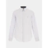 Chemise Manches Longues Rayures Homme Blanc - Benson & Cherry 2 Chemise Manches Longues Rayures Homme Blanc - Benson & Cherry -TEDDY Vetements Magasin chemise manches longues rayures homme blanc benson cherry