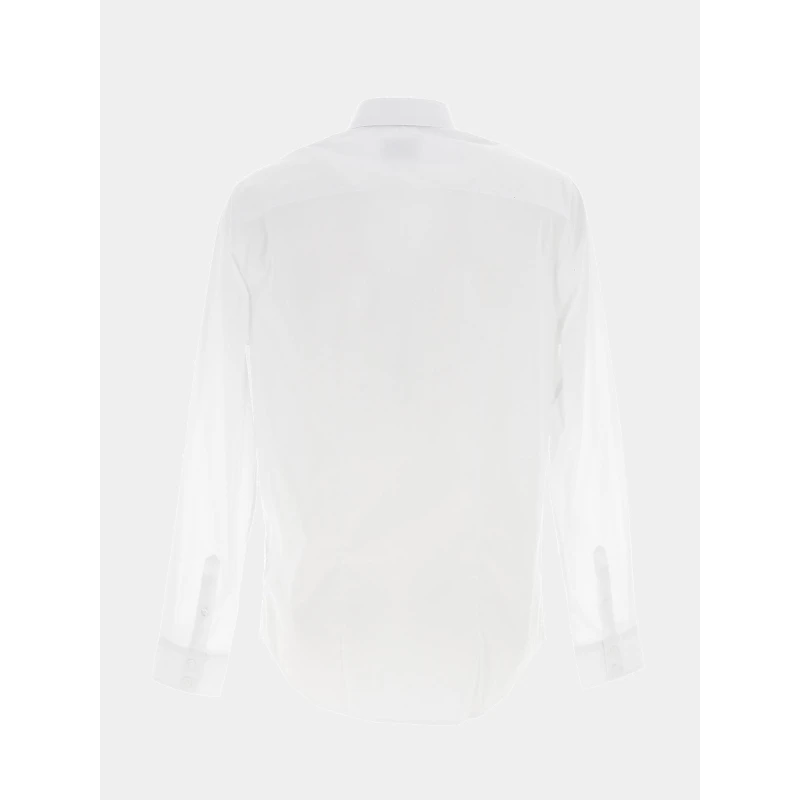 Chemise Manches Longues Sunset Blanc Homme - Guess 4 Chemise Manches Longues Sunset Blanc Homme - Guess – Image 2