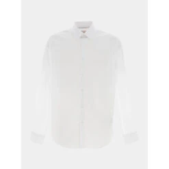 Chemise Manches Longues Sunset Blanc Homme - Guess