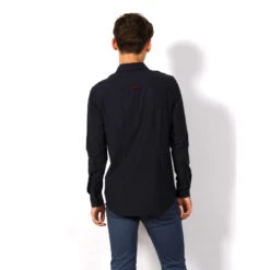 TEDDY Vetements Magasin -TEDDY Vetements Magasin chemise manches longues sunset tech bleu marine homme guess 1