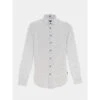 Chemise Matt Blanc Bleu Homme - Izac -TEDDY Vetements Magasin chemise matt blanc bleu homme izac