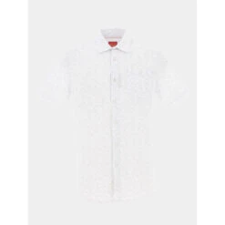 Chemise Micro Imprimés Cheprim Blanc Homme - Oxbow