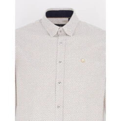 Chemise Ml Classic Motif Carré Blanc Homme - Benson & Cherry 8 Chemise Ml Classic Motif Carré Blanc Homme - Benson & Cherry -TEDDY Vetements Magasin chemise ml classic motif carre blanc homme benson cherry 2