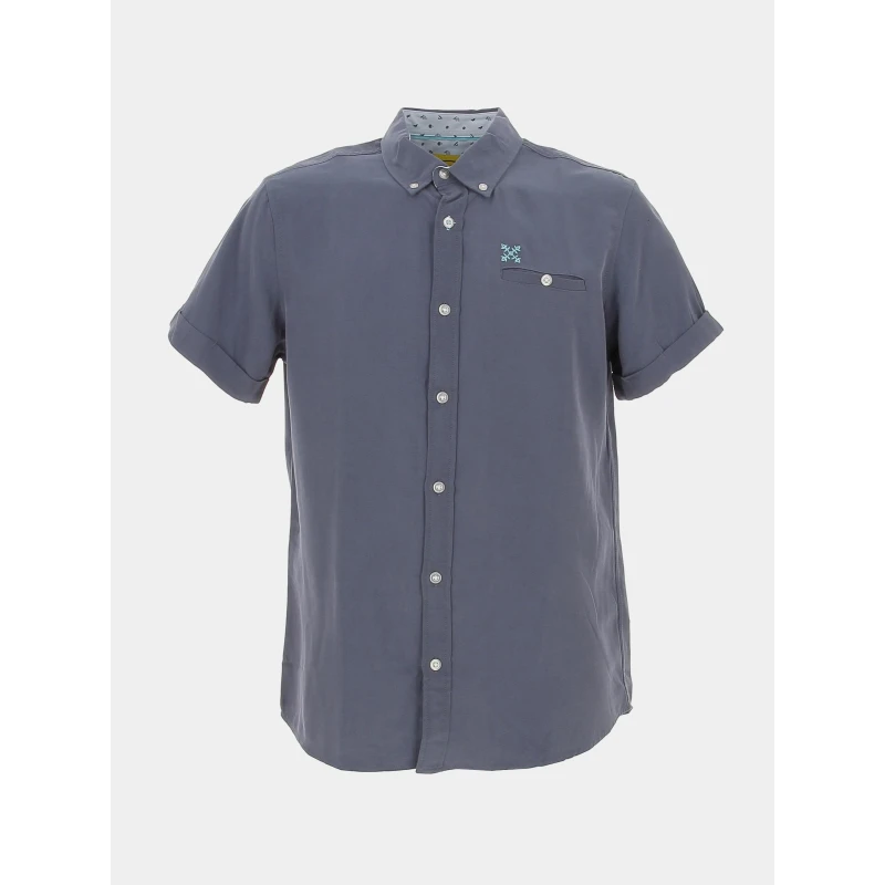 Chemise Modal Commi Bleu Marine Homme - Oxbow 3 Chemise Modal Commi Bleu Marine Homme - Oxbow