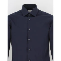 Chemise Poplin Stretch Slim Bleu Marine Homme - Calvin Klein 8 Chemise Poplin Stretch Slim Bleu Marine Homme - Calvin Klein -TEDDY Vetements Magasin chemise poplin stretch slim bleu marine homme calvin klein 2