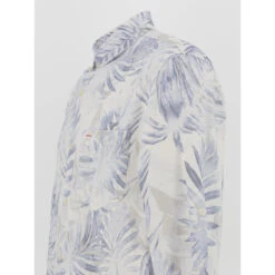 Chemise Regular Palmiers Collins Bleu Homme - Guess -TEDDY Vetements Magasin chemise regular palmiers collins bleu homme guess 3