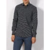 Chemise Stretch Dash Print Bleu Marine Homme - Calvin Klein 1 Chemise Stretch Dash Print Bleu Marine Homme - Calvin Klein -TEDDY Vetements Magasin chemise stretch dash print bleu marine homme calvin klein