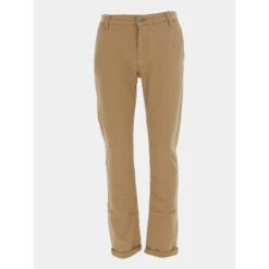 Jean Slim Jogino Beige Homme - Deeluxe