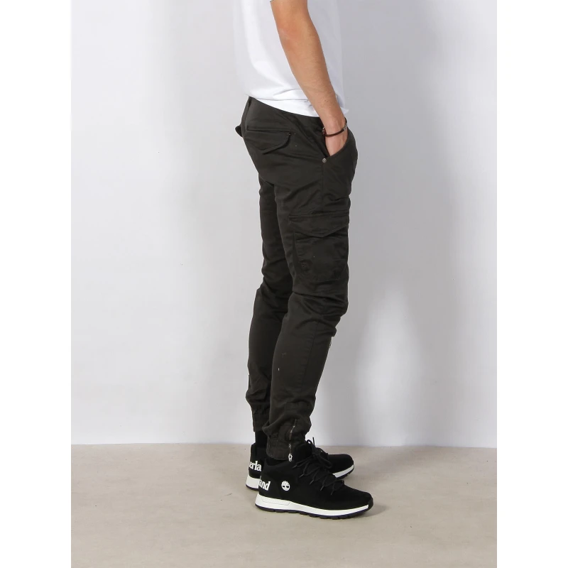 Pantalon Cargo Garden Gris Anthracite Homme - Deeluxe 5 Pantalon Cargo Garden Gris Anthracite Homme - Deeluxe – Image 3