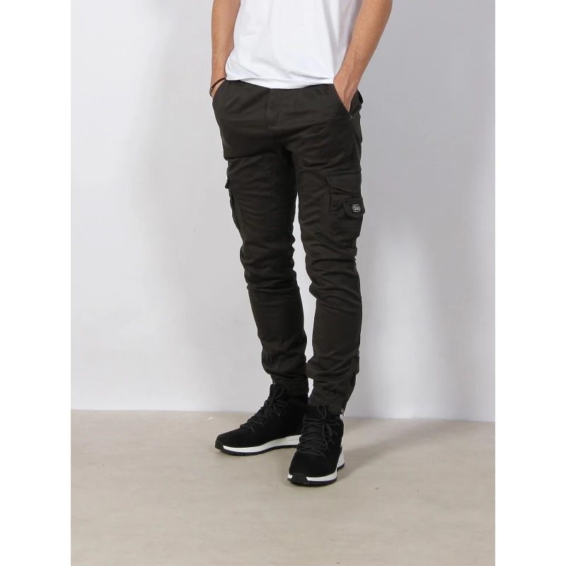 Pantalon Cargo Garden Gris Anthracite Homme - Deeluxe 3 Pantalon Cargo Garden Gris Anthracite Homme - Deeluxe