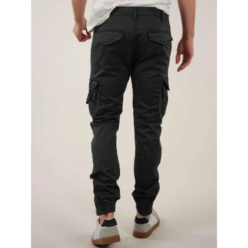Pantalon Cargo Garden Slim Gris Anthracite Homme - Deeluxe 4 Pantalon Cargo Garden Slim Gris Anthracite Homme - Deeluxe – Image 2