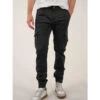 Pantalon Cargo Garden Slim Gris Anthracite Homme - Deeluxe -TEDDY Vetements Magasin pantalon cargo garden slim gris anthracite homme deeluxe