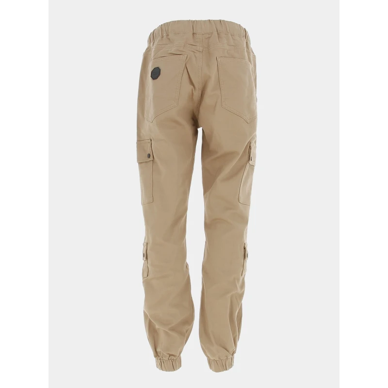 Pantalon Cargo Multi-poches Marron Clair Homme - Project X Paris 4 Pantalon Cargo Multi-poches Marron Clair Homme - Project X Paris – Image 2