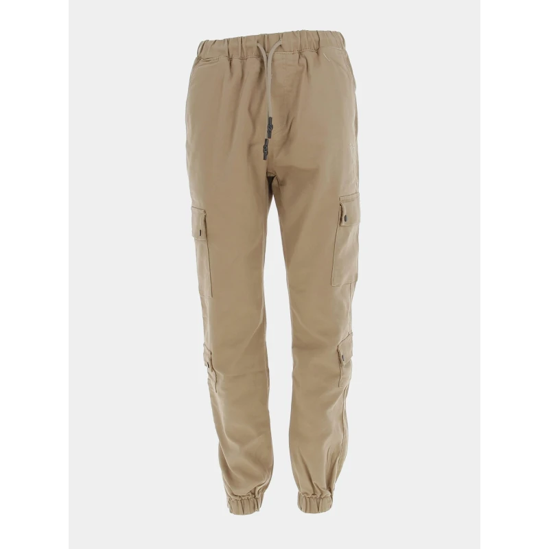 Pantalon Cargo Multi-poches Marron Clair Homme - Project X Paris 3 Pantalon Cargo Multi-poches Marron Clair Homme - Project X Paris