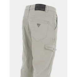 Pantalon Cargo New Kombat Kaki Homme - Guess -TEDDY Vetements Magasin pantalon cargo new kombat kaki homme guess 3