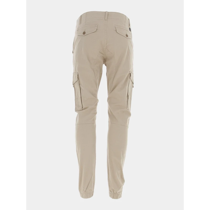 Pantalon Cargo Paul Flake Akm 542 Beige Homme - Jack & Jones 4 Pantalon Cargo Paul Flake Akm 542 Beige Homme - Jack & Jones – Image 2