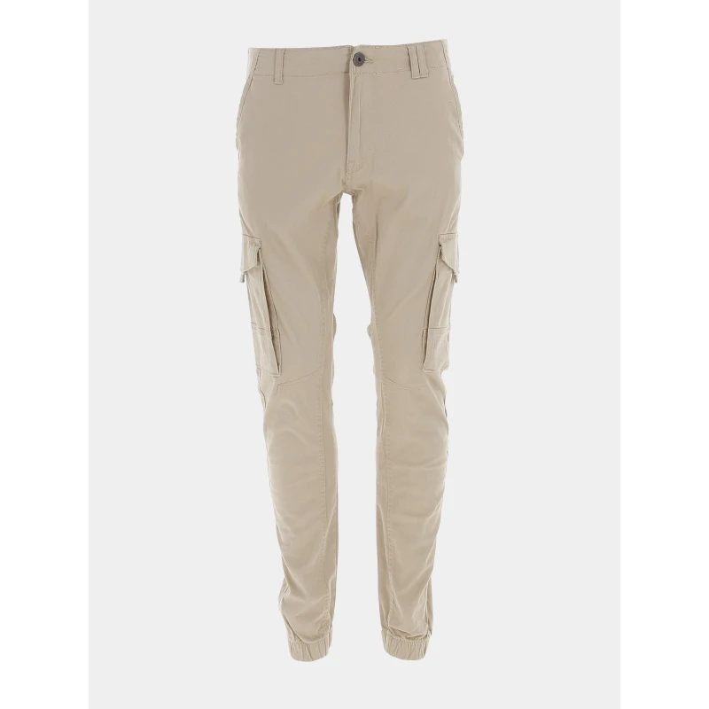 Pantalon Cargo Paul Flake Akm 542 Beige Homme - Jack & Jones 3 Pantalon Cargo Paul Flake Akm 542 Beige Homme - Jack & Jones