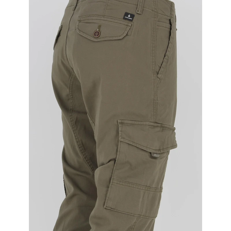 Pantalon Cargo Paul Flake Akm 542 Kaki Homme - Jack & Jones 6 Pantalon Cargo Paul Flake Akm 542 Kaki Homme - Jack & Jones – Image 4