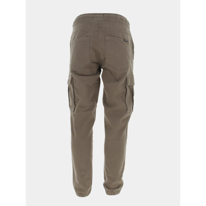 Pantalon Cargo Pikers Kaki Homme - Teddy Smith 4 Pantalon Cargo Pikers Kaki Homme - Teddy Smith – Image 2
