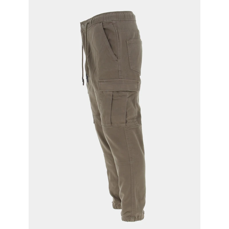 Pantalon Cargo Pikers Kaki Homme - Teddy Smith 5 Pantalon Cargo Pikers Kaki Homme - Teddy Smith – Image 3