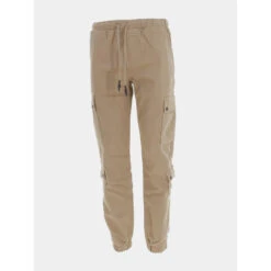 Pantalon Cargo Resseré Beige Homme - Project X Paris