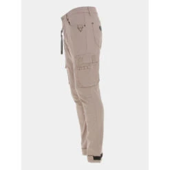 Pantalon Cargo Sangle Marron Homme - Project X Paris -TEDDY Vetements Magasin pantalon cargo sangle marron homme project x paris 2