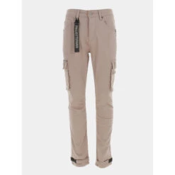 Pantalon Cargo Sangle Marron Homme - Project X Paris