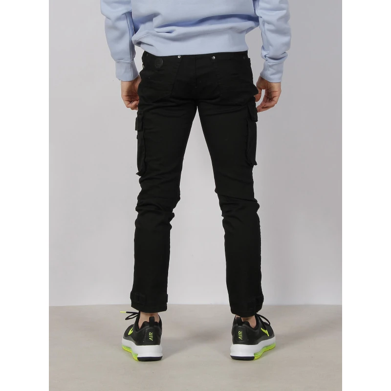 Pantalon Cargo Sangle Noir Homme - Project X Paris 4 Pantalon Cargo Sangle Noir Homme - Project X Paris – Image 2