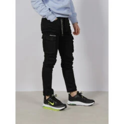 Pantalon Cargo Sangle Noir Homme - Project X Paris 8 Pantalon Cargo Sangle Noir Homme - Project X Paris -TEDDY Vetements Magasin pantalon cargo sangle noir homme project x paris 2