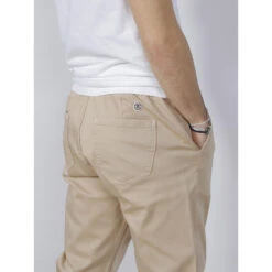 Pantalon Chino 734 Mastic Beige Homme - Serge Blanco 9 Pantalon Chino 734 Mastic Beige Homme - Serge Blanco -TEDDY Vetements Magasin pantalon chino 734 mastic beige homme serge blanco 3