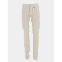 Pantalon Chino Casual Beige Homme - Izac