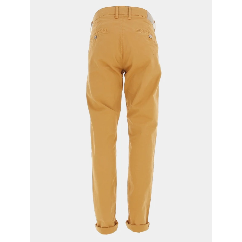 Pantalon Chino Casual Marron Homme - Izac 4 Pantalon Chino Casual Marron Homme - Izac – Image 2