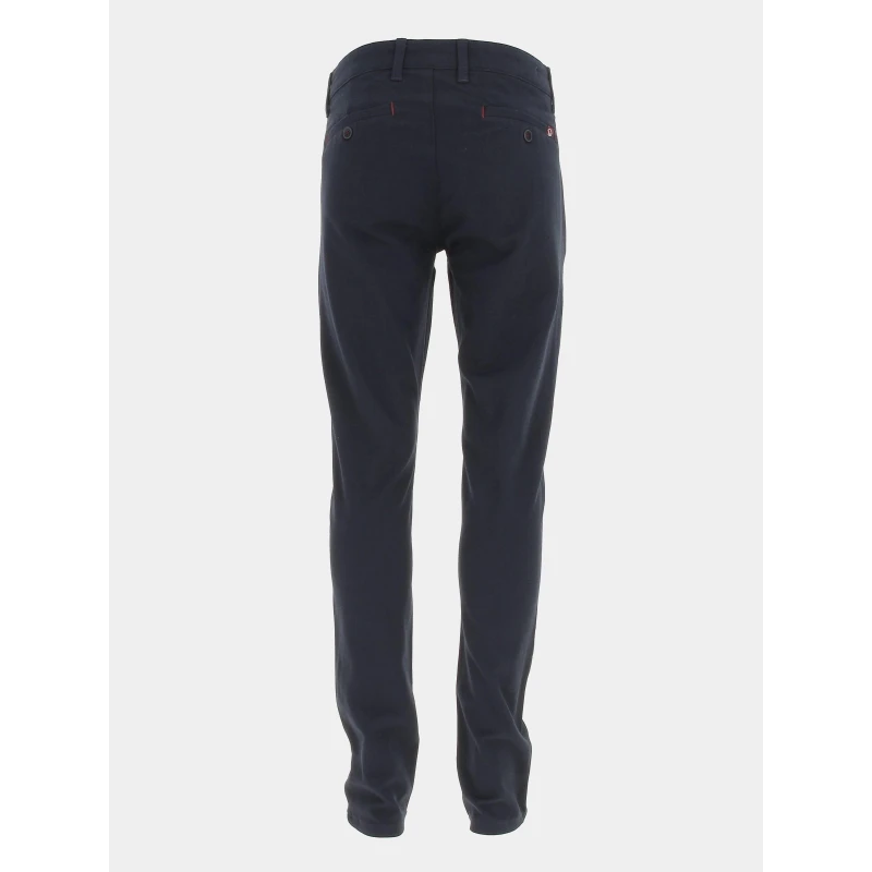 Pantalon Chino Classic Slim Marine Homme - Benson & Cherry 4 Pantalon Chino Classic Slim Marine Homme - Benson & Cherry – Image 2