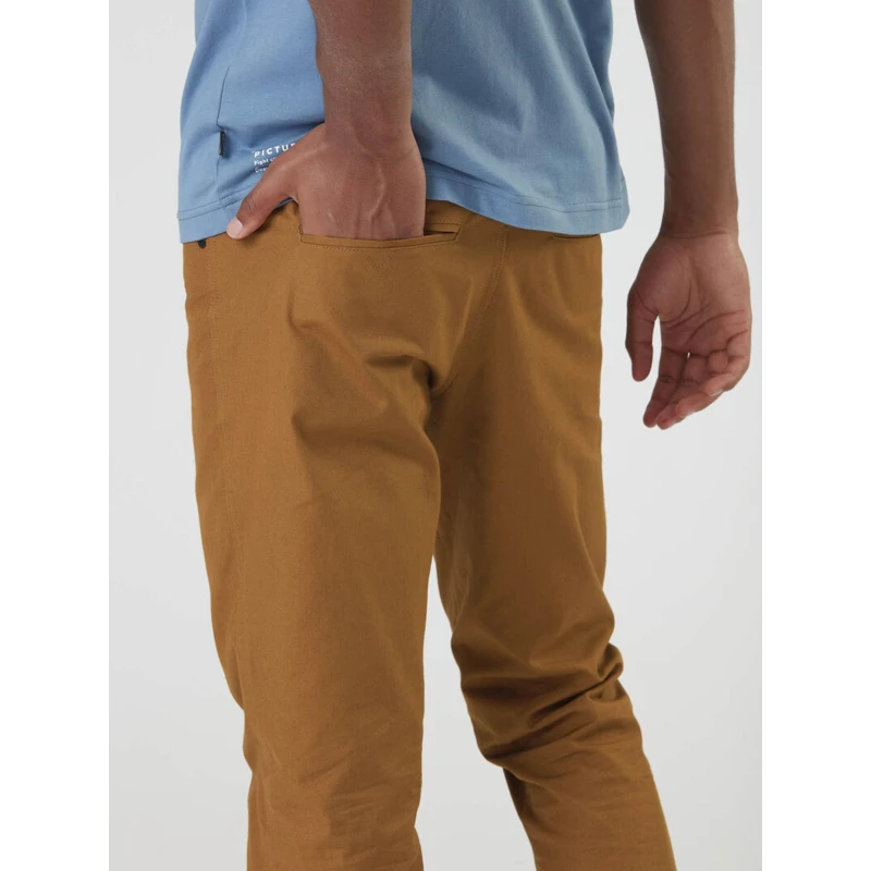 Pantalon Chino Dalaro Marron Homme - Picture 6 Pantalon Chino Dalaro Marron Homme - Picture – Image 4