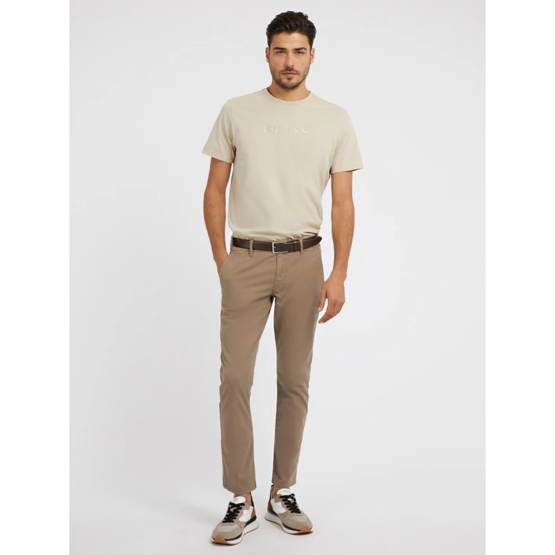 Pantalon Chino Daniel Marron Homme - Guess 5 Pantalon Chino Daniel Marron Homme - Guess – Image 3
