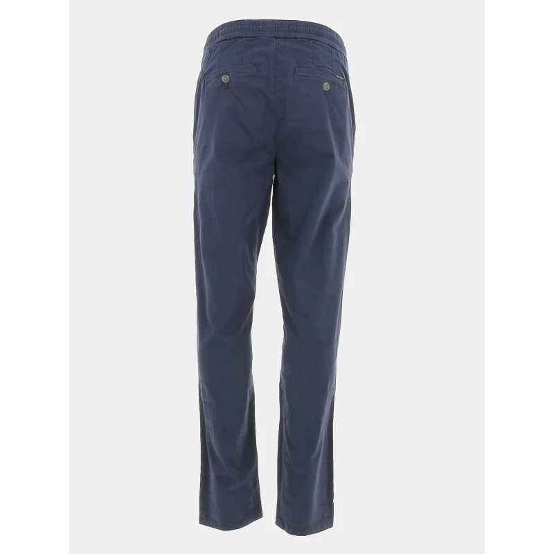 Pantalon Chino Idris Bleu Marine Homme - Deeluxe 4 Pantalon Chino Idris Bleu Marine Homme - Deeluxe – Image 2