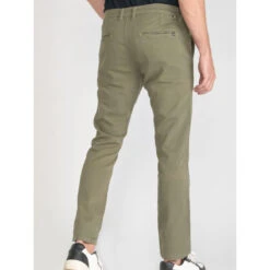 Pantalon Chino Kurt Jogg Kaki Homme - Le Temps Des Cerises 7 Pantalon Chino Kurt Jogg Kaki Homme - Le Temps Des Cerises -TEDDY Vetements Magasin pantalon chino kurt jogg kaki homme le temps des cerises 1