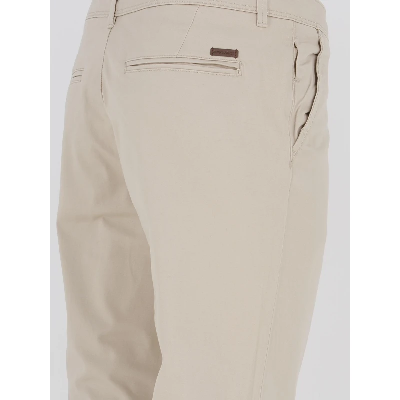 Pantalon Chino Marco Bowie Beige Homme - Jack & Jones 6 Pantalon Chino Marco Bowie Beige Homme - Jack & Jones – Image 4