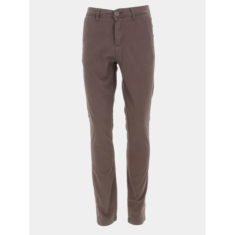 Pantalon Chino Marco Bowie Marron Homme - Jack & Jones 3 Pantalon Chino Marco Bowie Marron Homme - Jack & Jones