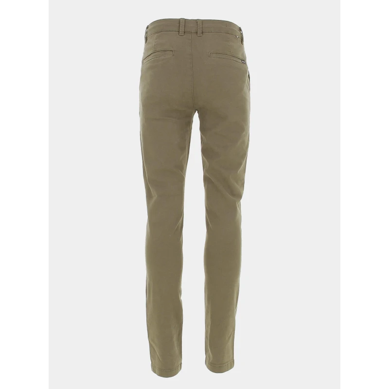 Pantalon Chino Marco Lewis Slim Kaki Homme - Jack & Jones 4 Pantalon Chino Marco Lewis Slim Kaki Homme - Jack & Jones – Image 2