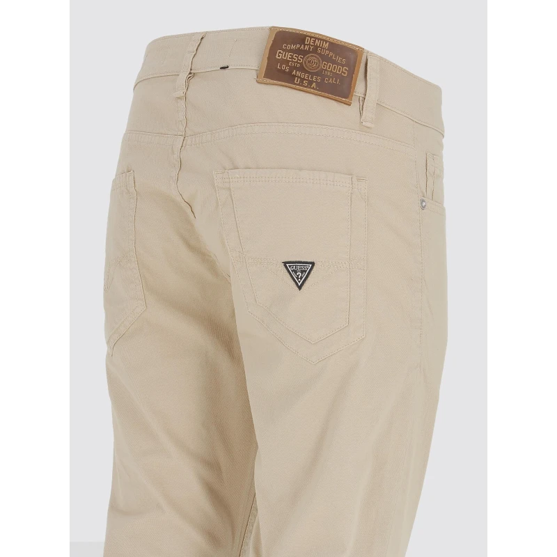 Pantalon Chino Miami Beige Homme - Guess 6 Pantalon Chino Miami Beige Homme - Guess – Image 4
