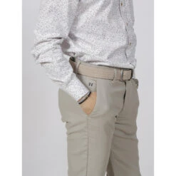 Pantalon Chino Parfait Gris Homme - Izac 9 Pantalon Chino Parfait Gris Homme - Izac -TEDDY Vetements Magasin pantalon chino parfait gris homme izac 3