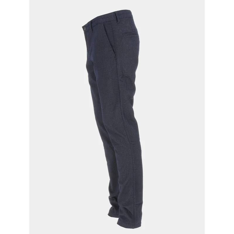 Pantalon Chino Perrebi Bleu Marine Homme - Izac 5 Pantalon Chino Perrebi Bleu Marine Homme - Izac – Image 3