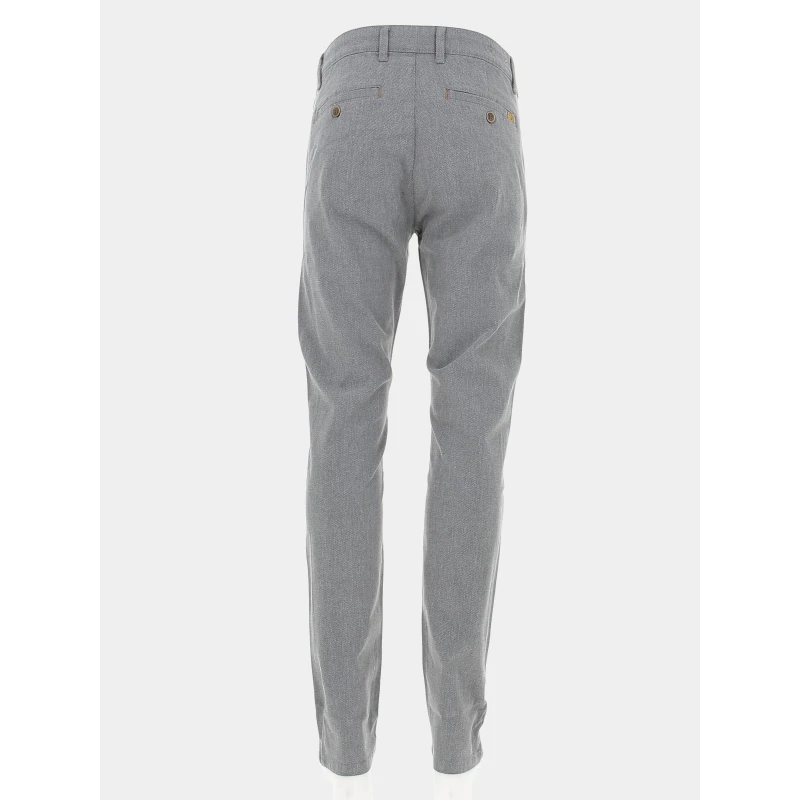 Pantalon Chino Signature Gris Homme - Benson & Cherry 4 Pantalon Chino Signature Gris Homme - Benson & Cherry – Image 2