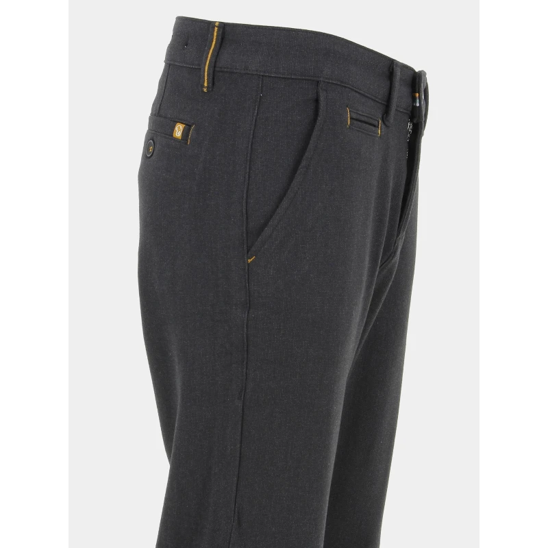 Pantalon Chino Slim Jastone Noir Homme - Benson & Cherry 6 Pantalon Chino Slim Jastone Noir Homme - Benson & Cherry – Image 4